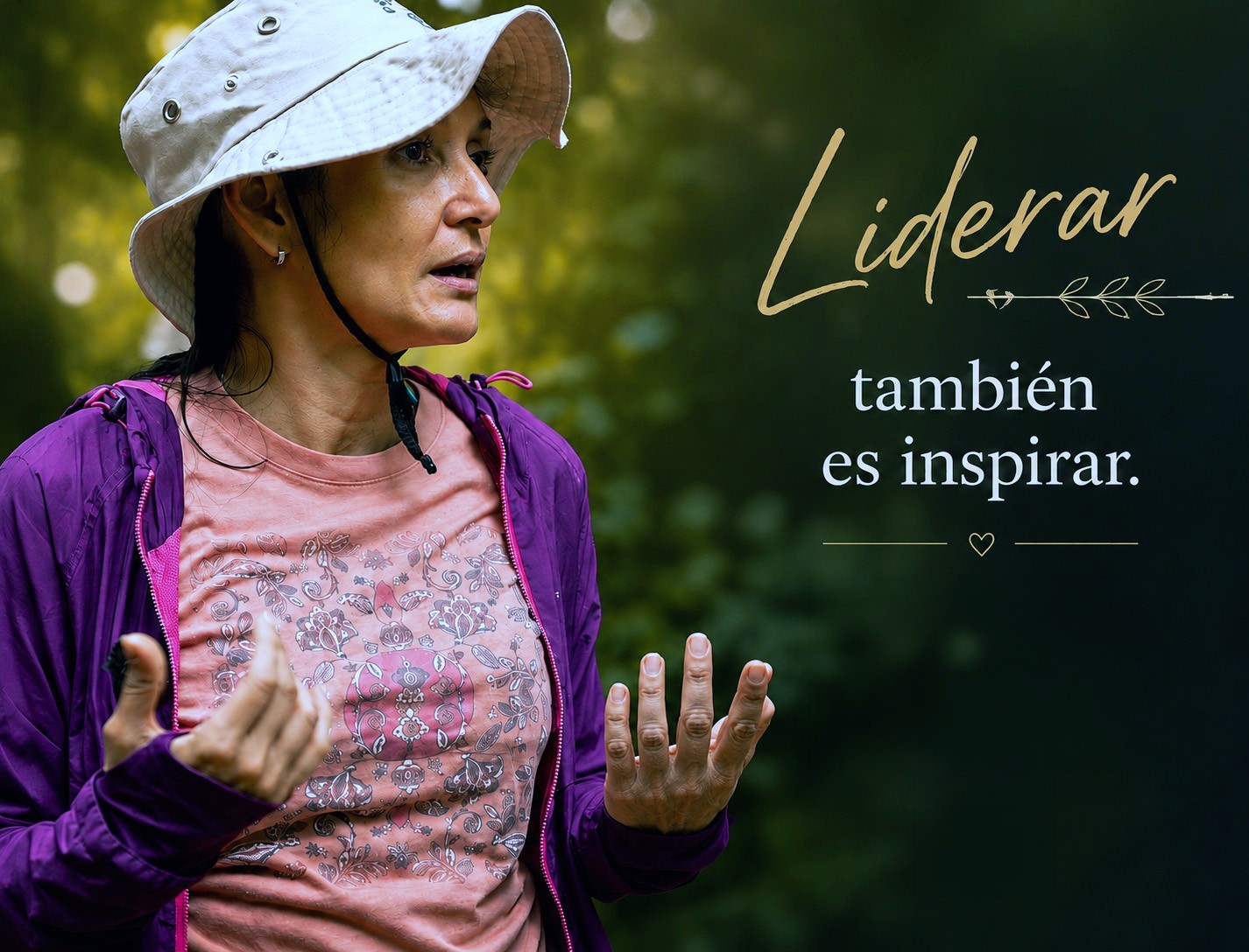 Liderar también es inspirar — Cindy Sobrado